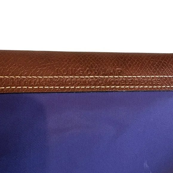 Longchamp Le Pliage "Shopping" - Modele Depose, Purple - Picture 3 of 16
